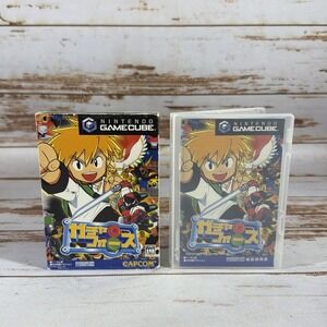 Gotcha Force Nintendo GameCube Japan Version Complete Capcom Game RARE CIB
